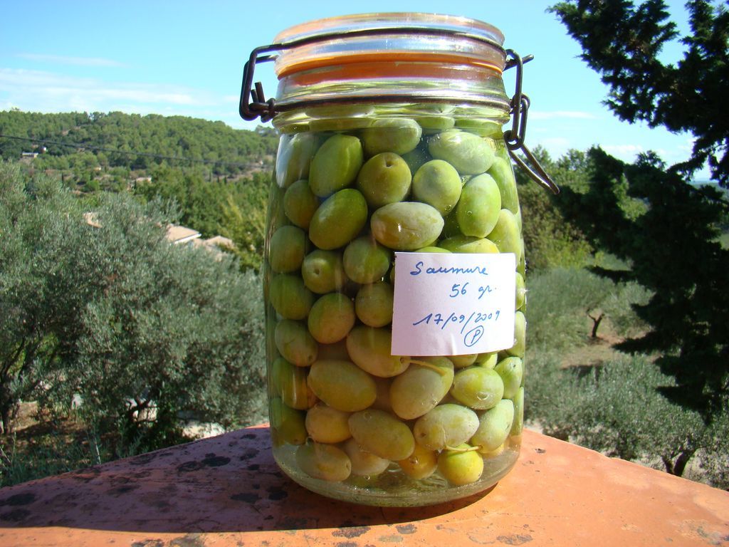 olives en saumure